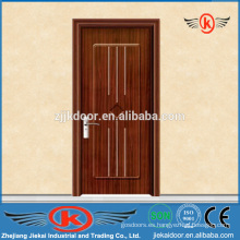 Puerta de madera de PVC JK-P9050 con marco entero